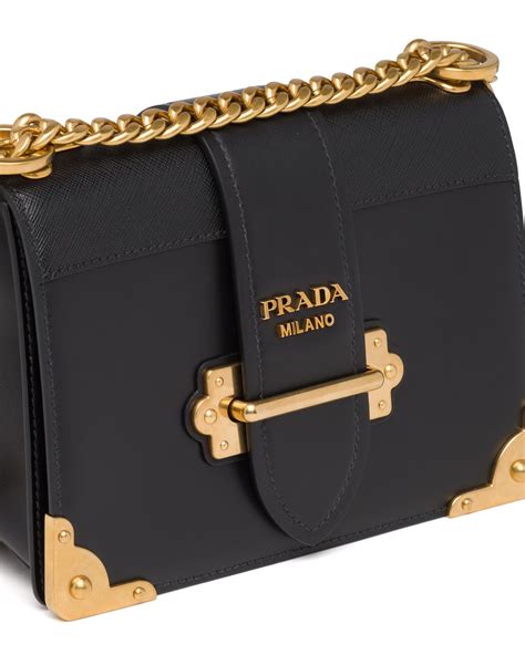 black prada bag with chain|prada cahier shoulder bag black.